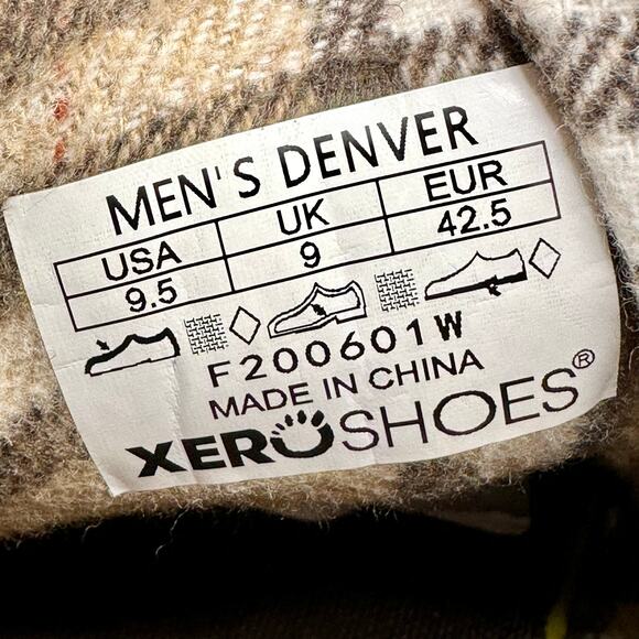 Xero | Men | Denver The Cold Weather Minimalist Canvas Hiking Boots | Size 9.5 - Picture 9 of 14